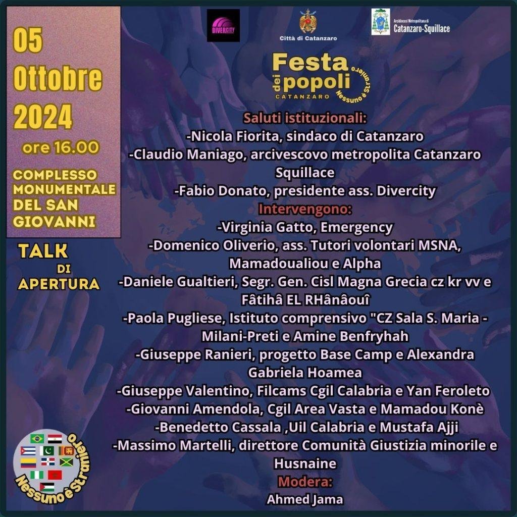 locandina dibattiti Festa dei Popoli 2