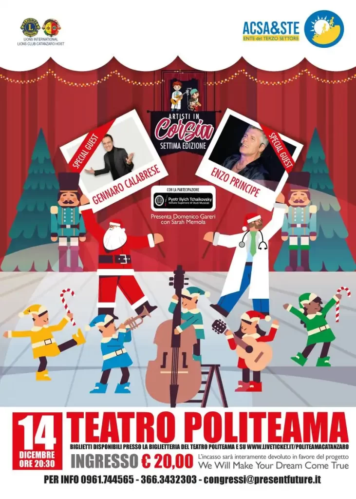 Locandina artisti in corsia