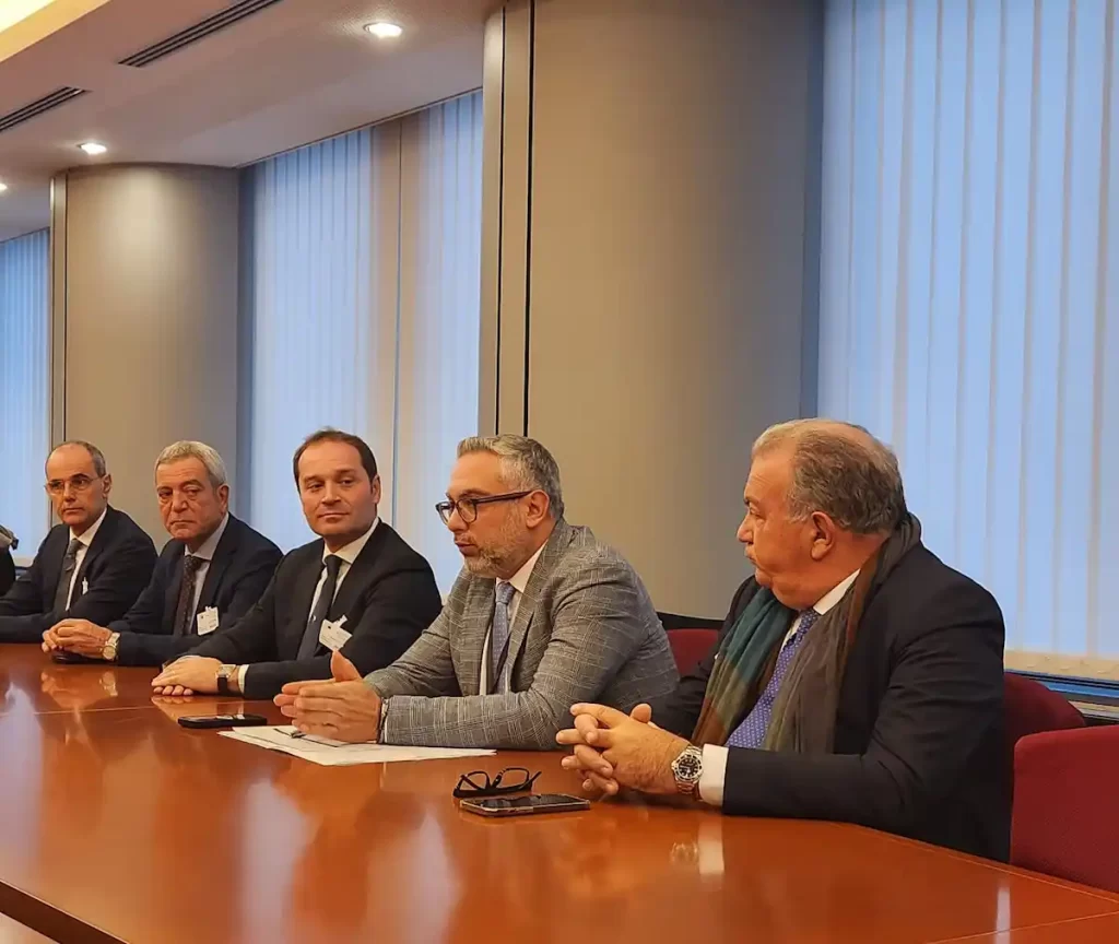 Delegazione Rugna e Nesci