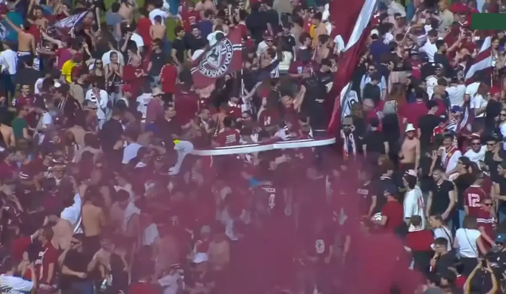 arezzo serie b invasione